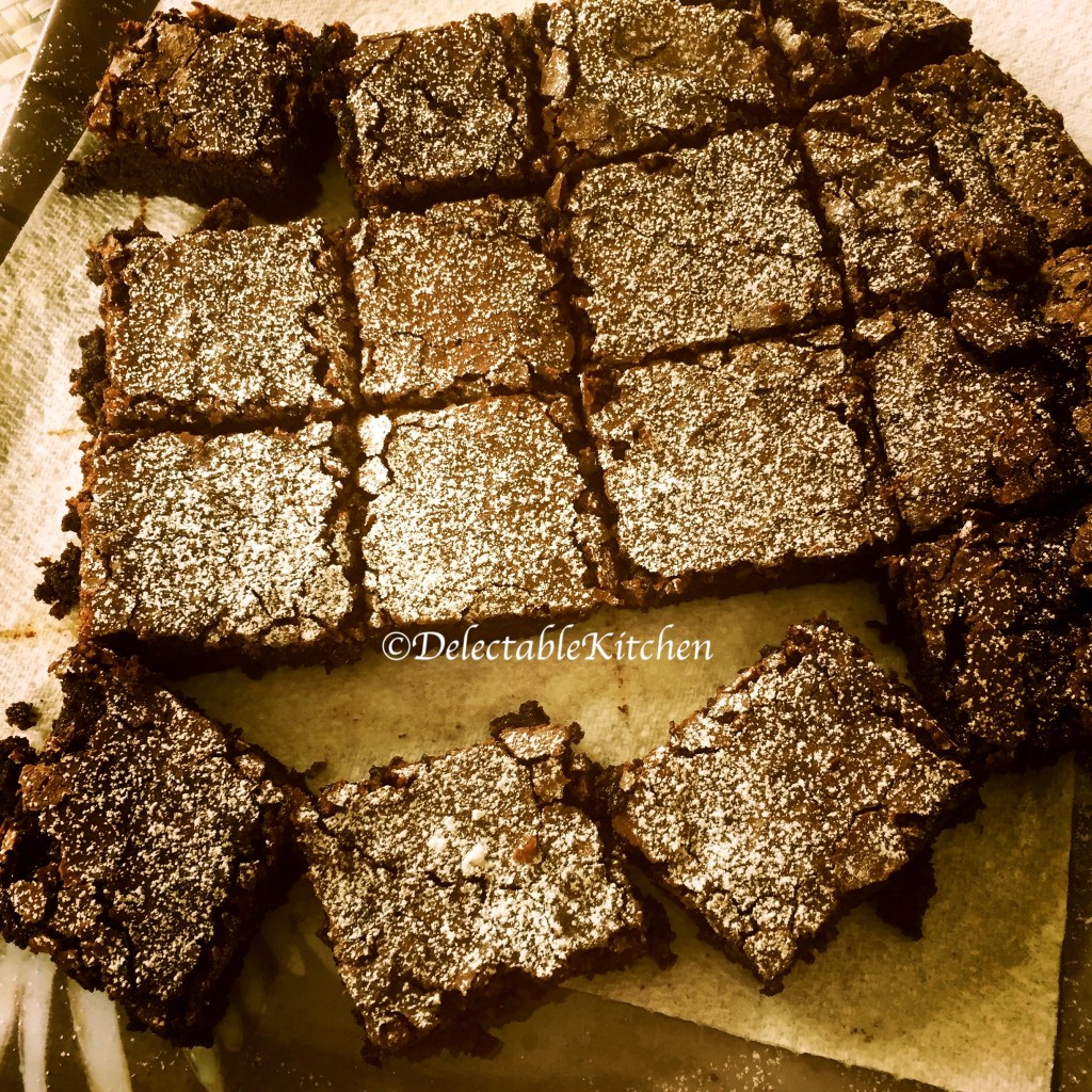 Chocolate ‘gooey’ brownies
