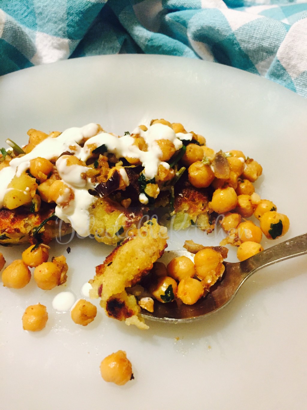 Aloo tikki ‘street food in&nbsp;style’